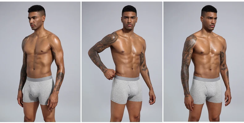 Boxer Men Short Cotton Loose European Size Boxers boxer homme Boxer Underwear Underpants Men calzoncillo hombre