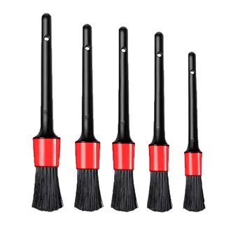 

Car Beauty Brush Car Care Gap Brush Car Air Conditioning Air Outlet Brush Multi-Function Cleaning Brush 5Pcs