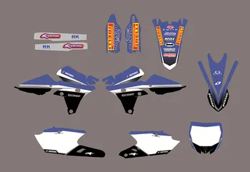 

3M For YAMAHA YZ450F YZ250F GRAPHICS & BACKGROUNDS DECALS STICKERS FOR YAMAHA YZ 250F YZ 450F 2014 2015 2016 2017 250YZF 450YZF