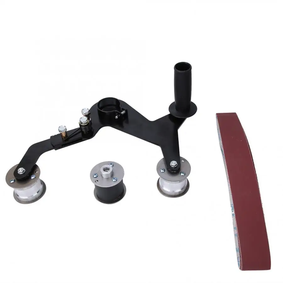 

M14 Portable Handle Round Tube Belt Sanders Polisher Grinding Polishing Machine for Stainless Steel