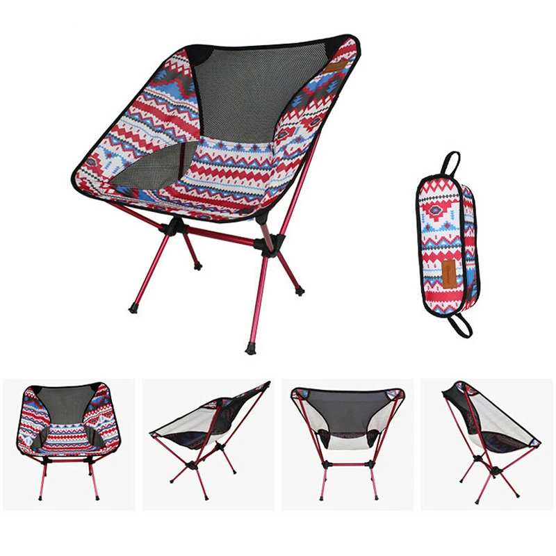

Camping Picnic Folding Chair Seat Folding Stool Outdoor Indoor BBQ Backpacking
