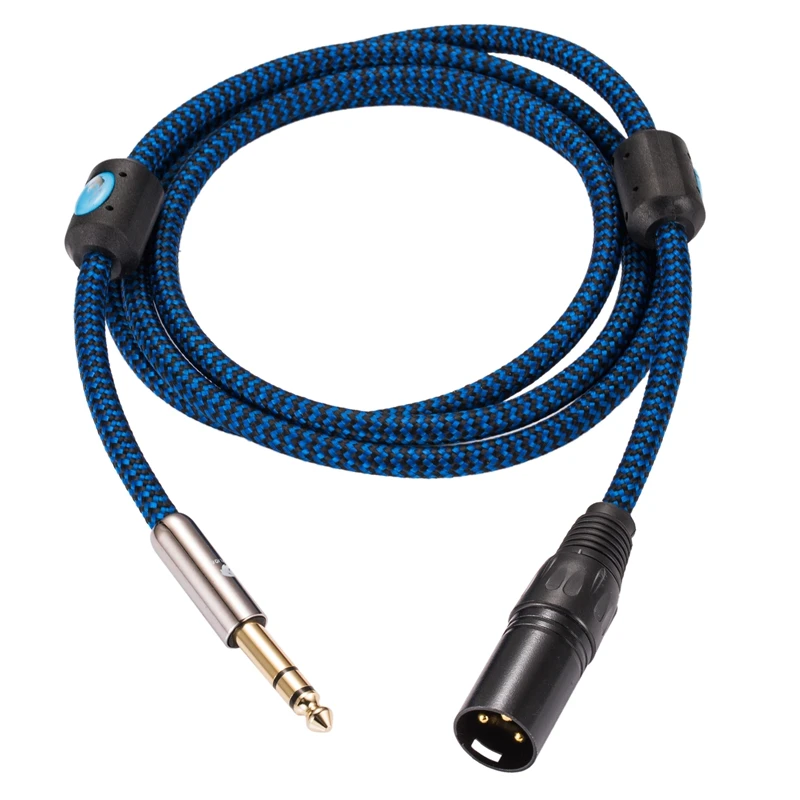 Hifi ũ ̺ ׷ 6.35mm XLR 3 ,   ͼ xlr 1/4 &TRS  뷱 ũ ̺ OFC 1M 2M 3M 5M 8M