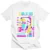 Fashion Jojo Bizarre Adventure T Shirt Men Short Sleeved Vaporwave Aesthetic Jotaro T-shirt Cotton Kujo Manga Graphic Tee Tops ► Photo 2/3