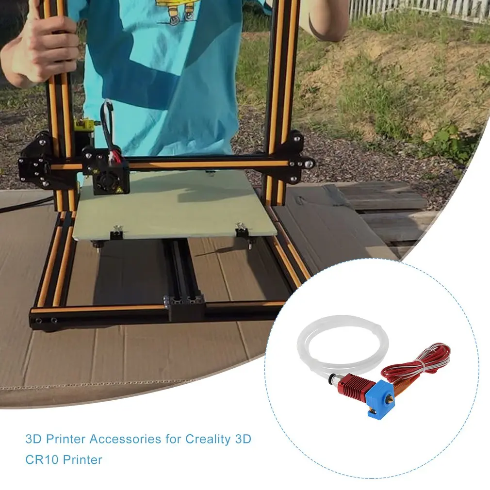 Аксессуары для 3d печати CR 10 запасные части принтера Собранный набор Hotend 1 75 мм 0 4