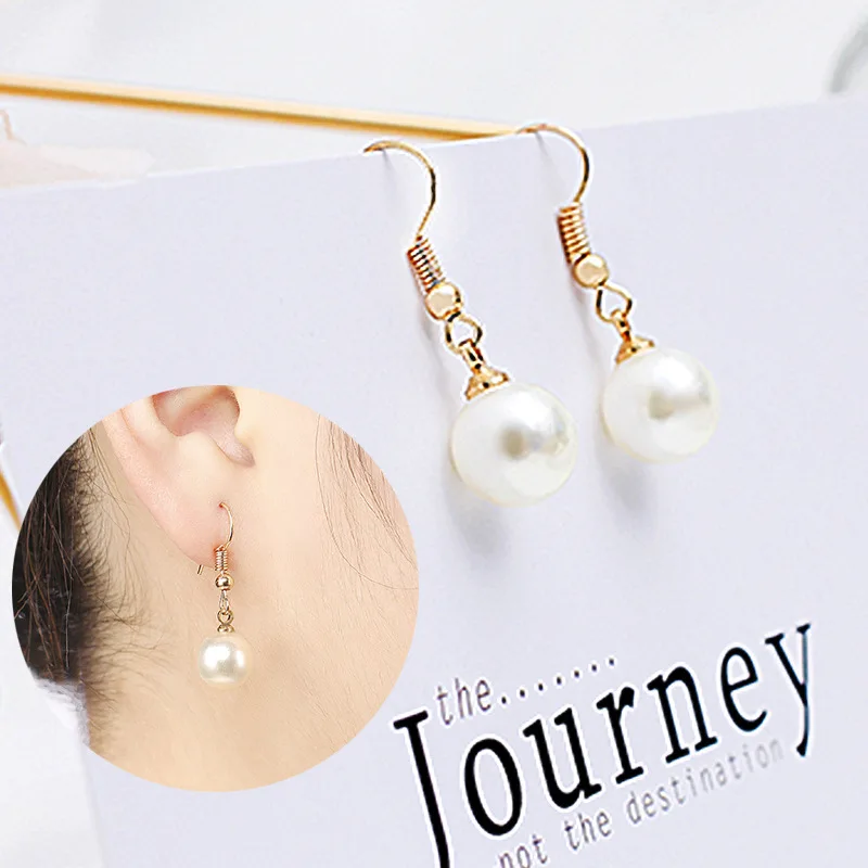 2019 New Trend Fashion Simple Personality Wild Pearl Earrings Clothing Accessories Jewelry Wholesale Hot Pineapple | Украшения и