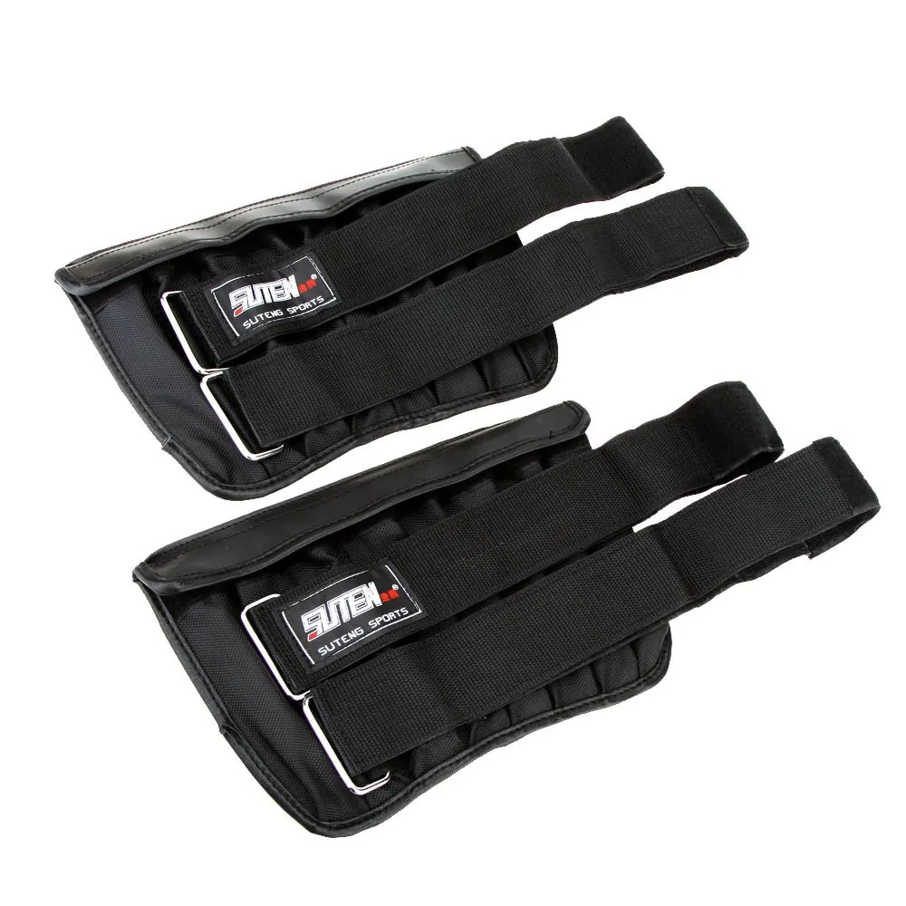 

2pcs Max Loading 6kg Adjustable Weighted Leg Wrist Band Exercise Boxing Training Weight Loading Ankle Wrap