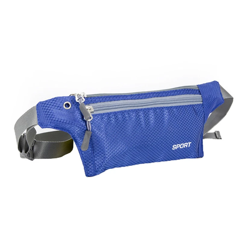 Aelicy Fashion Mini Fanny Pack For Women Men Portable USB Waist Pack Travel Multifunctional Waterproof Phone Belt Bag 1107