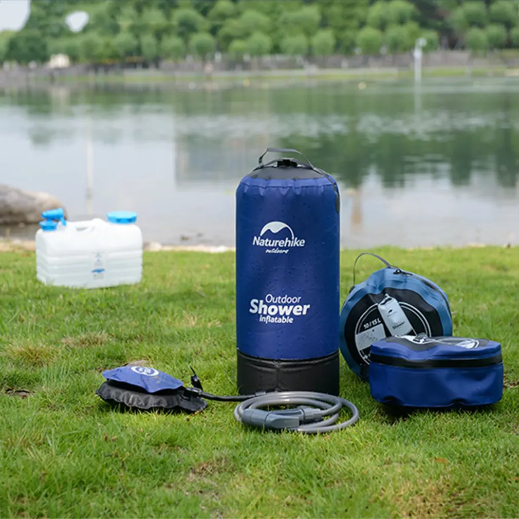 Naturehike сумка для ванной, сумка для душа на открытом воздухе, Портативная сумка для хранения воды, литр для кемпинга, походов, охоты, рыбалки, пикников