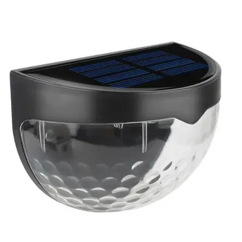 

Solar LED Light Outdoor Fence Roof Up-Stair Wall Mounted Yard Lamp Solar Powered Fence Roof Gutter Garden Yard Wall Lamp