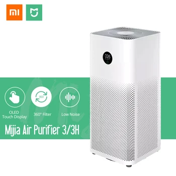 

XIAOMI MIJIA Air Purifier 3 3H sterilizer addition Formaldehyde wash cleaning Intelligent Household Hepa Filter Smart APP WIFI