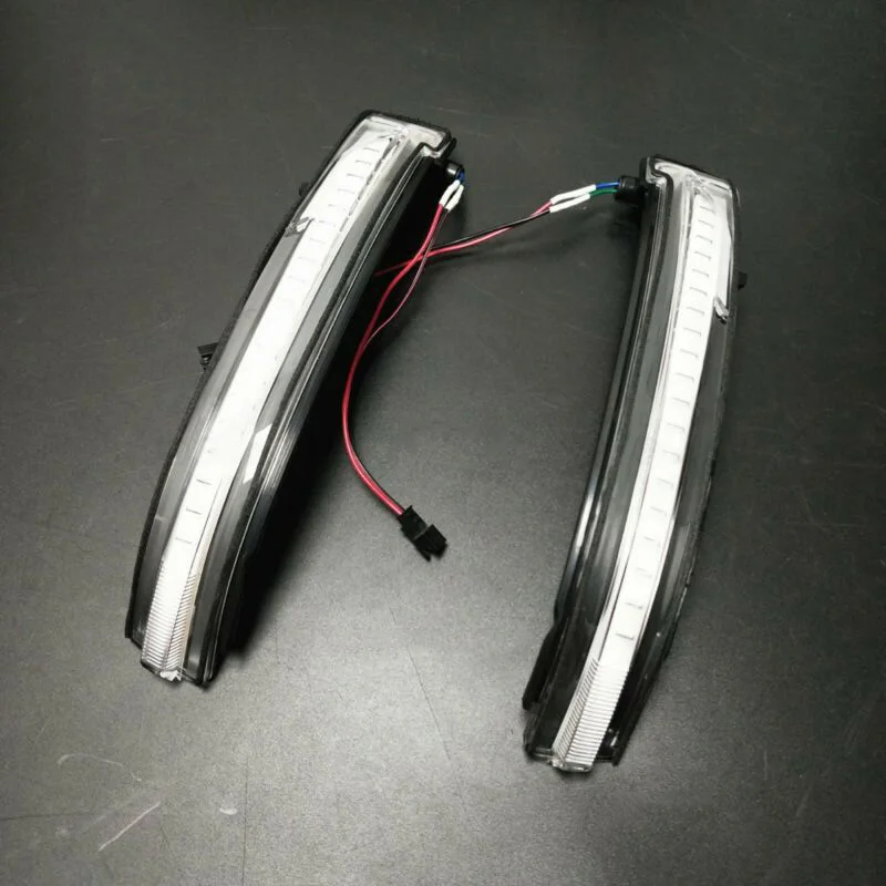 Car Side Mirror Turn Signal Light Long Life Lamp Left Right 2pcs For Nissan Qashqai Loulan Automobiles Mirrors
