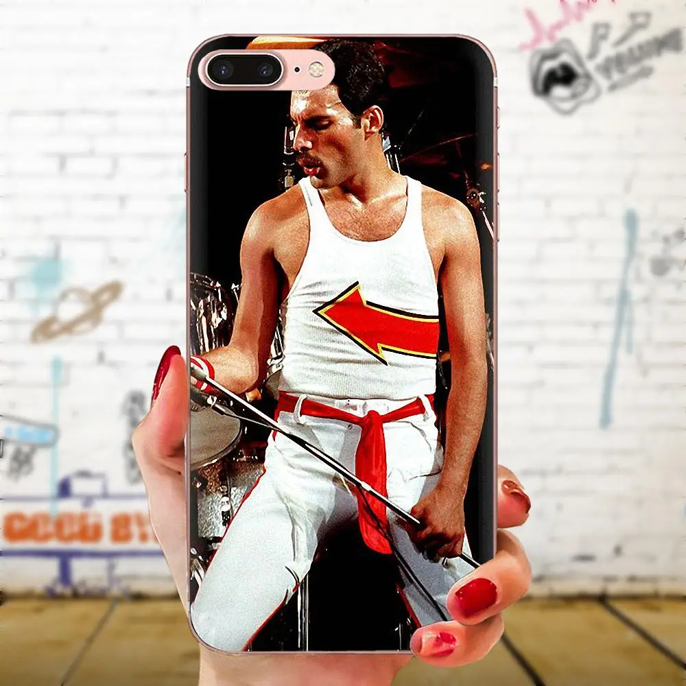 Мягкий ТПУ чехол Freddie Mercury для Huawei Honor Mate 7 7A 8 9 10 20 V8 V9 V10 V30 P40 G Lite Play Mini Pro P Smart|Бамперы|