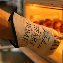 Изолированные перчатки экстремальные термостойкие перчатки для гриля изолированные кухонные перчатки для духовки на скользящей прихватке перчатки#4W