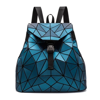 

Geometric Bags Women Fashion Backpacks Girls Backpacks Fashion Folding Teenagers Student School Bags Backpacks