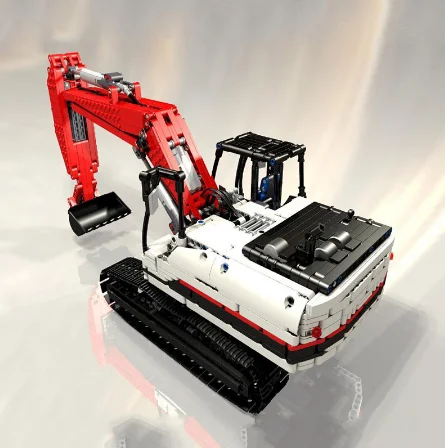 Новый экскаватор с дистанционным управлением RC engineering vehicle MOC 2513 linkbelt 250x3 RTR toy boy