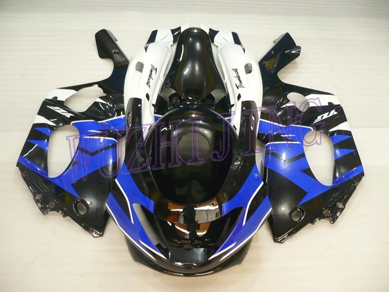 Комплект обтекателей для YAMAHA YZF600R 06 07 Пластик Обтекатели для YAMAHA YZF600R 98 99 синий черные белые Обтекатели YZF 600R 1997-2007 - Цвет: INJECTION mold