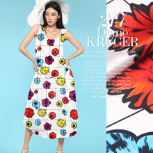 118 см печатная шелковая ткань для платья 19 мм шелк стрейч атласная ткань цифровой струйный спандекс ткань оптом шелковая ткань