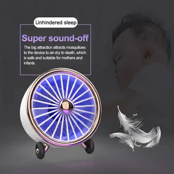 

Electric Mosquito Killer Lamp Insect Trap Radiationless Mosquito Killer Photocatalysis Mute Home LED Bug Zapper Anti Mosquito