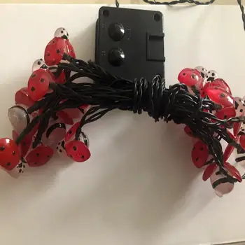 

DishyKooker LED Outdoor Solar Lamp Waterproof String Lights Holiday Christmas Party Wedding Garlands Garden Decor