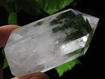 

ddh001575 Clear Quartz Rainbow Natural Crystal Wand Point Cluster Rock Healing