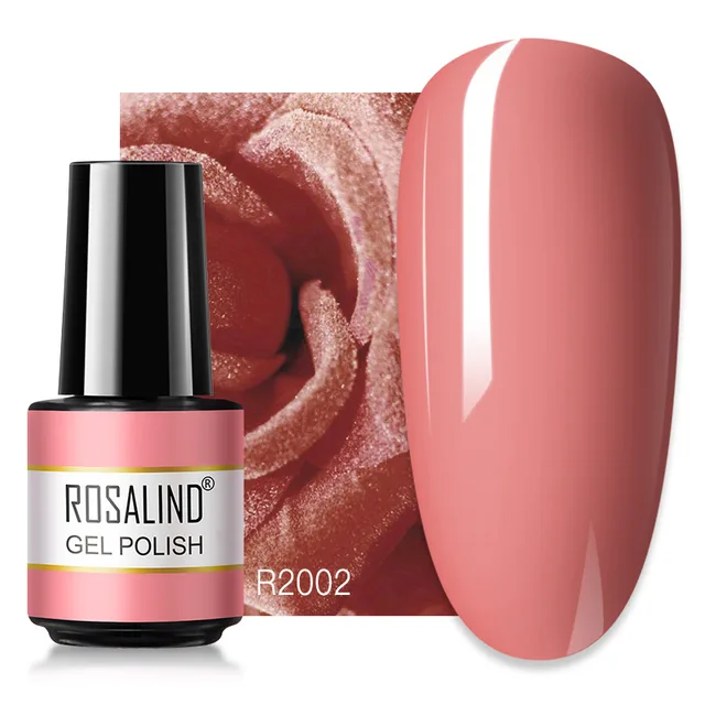 ROSALIND 7ML Nail Gel Polish Hybrid Varnishes All For Manicure Nails Art Base Top Coat UV Lamp Vernis Semi Permanent Varnishes RAR2002