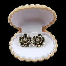 

50% Hot Sale Cute Earring Ring Necklace Display Storage Organizer Gift Jewelry Box