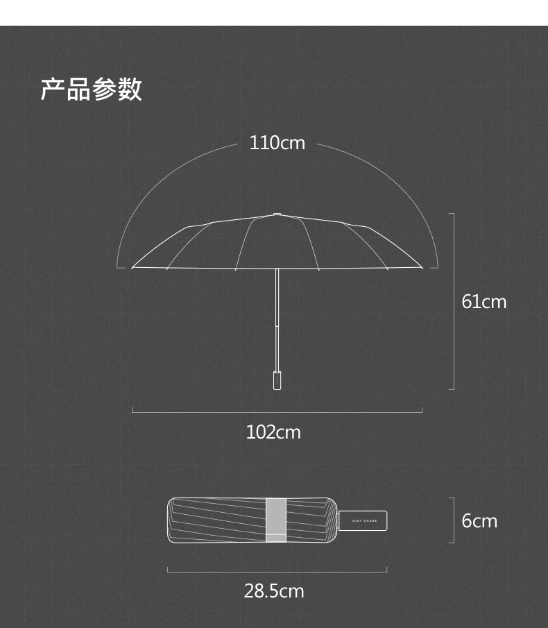 Большой обратный светоотражающий Зонт Parapluie для автомобиля, бизнес складной зонт от дождя для мужчин и женщин, прочные Зонты E7