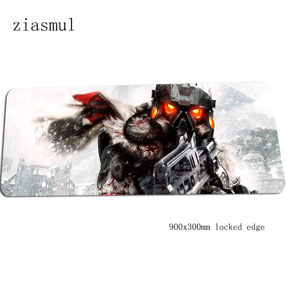 Killzone геймерский коврик для мыши крутой 900x300x3 мм игровой коврик для мыши большой ноутбук аксессуары Мода padmouse профессиональный коврик - Цвет: Size 900x300x3mm