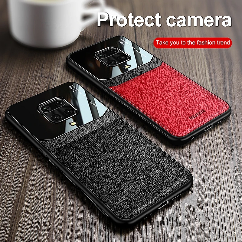 xiaomi leather case cover Ốp Lưng Chống Sốc Cho Xiaomi Redmi Note 9T 8 9 Pro 7 8T 9S Da Mềm Ốp Silicone bao Da Dành Cho Redmi 9A 9C 8A K30 K20 Pro xiaomi leather case custom