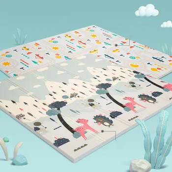 

Baby Play Mat Foldable XPE Foam Puzzle Kids Rug 1cm Thickness Crawling Pad Children's Developing Mats For Toddler Games Activity