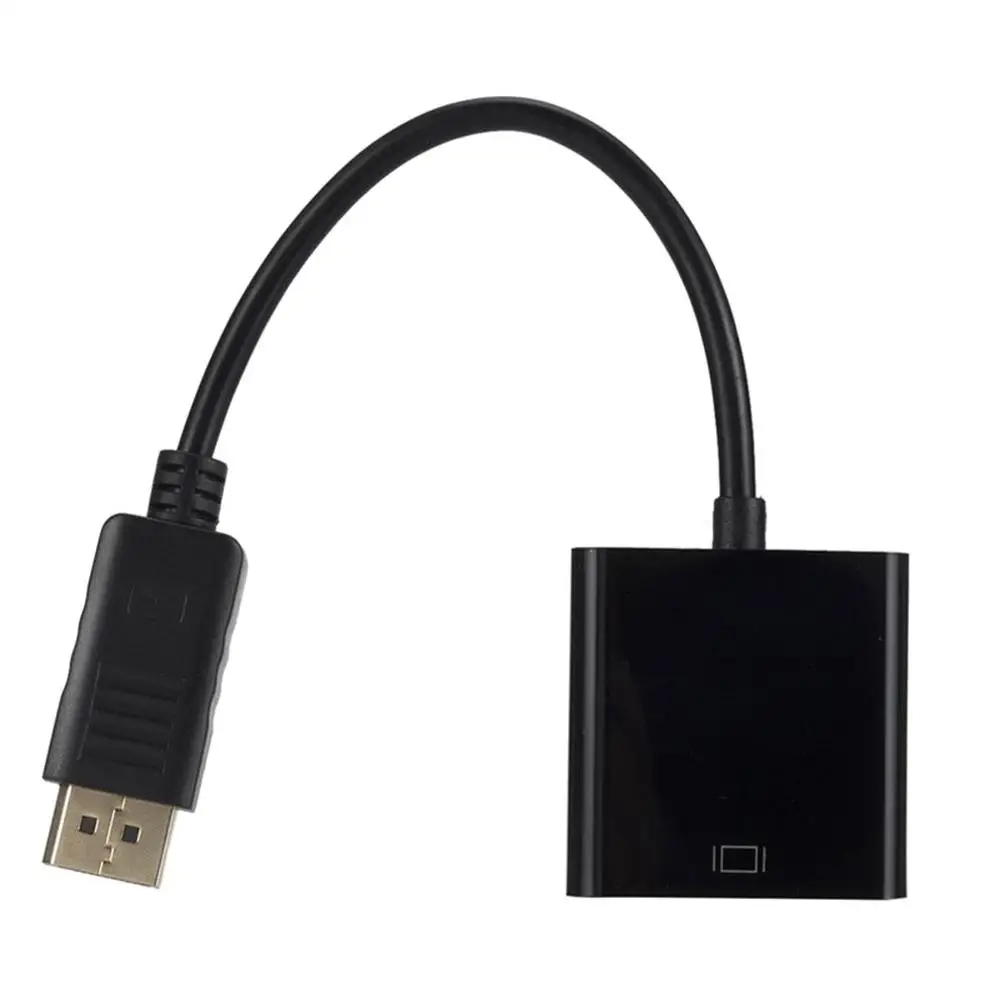 Кабель DP-HDMI Hd видео адаптер кабель большой адаптер DP к HDMI кабель 1080P идеальный без потерь сигнал Plug And Play черный