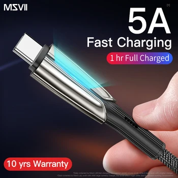 

MSVII USB Type C Cable Fast Charge For Redmi Note 7 Type-C Cable Wire For Charging Type C For Xiaomi Mi9T Mi 9 Redmi K20 Pro USB