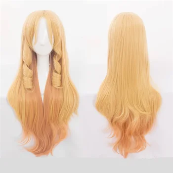 

New Eromanga Sensei Yamada Elf Cosplay Wigs 80cm Heat Resistant Synthetic Hair Halloween Costumes Cosplay Wig High Quality