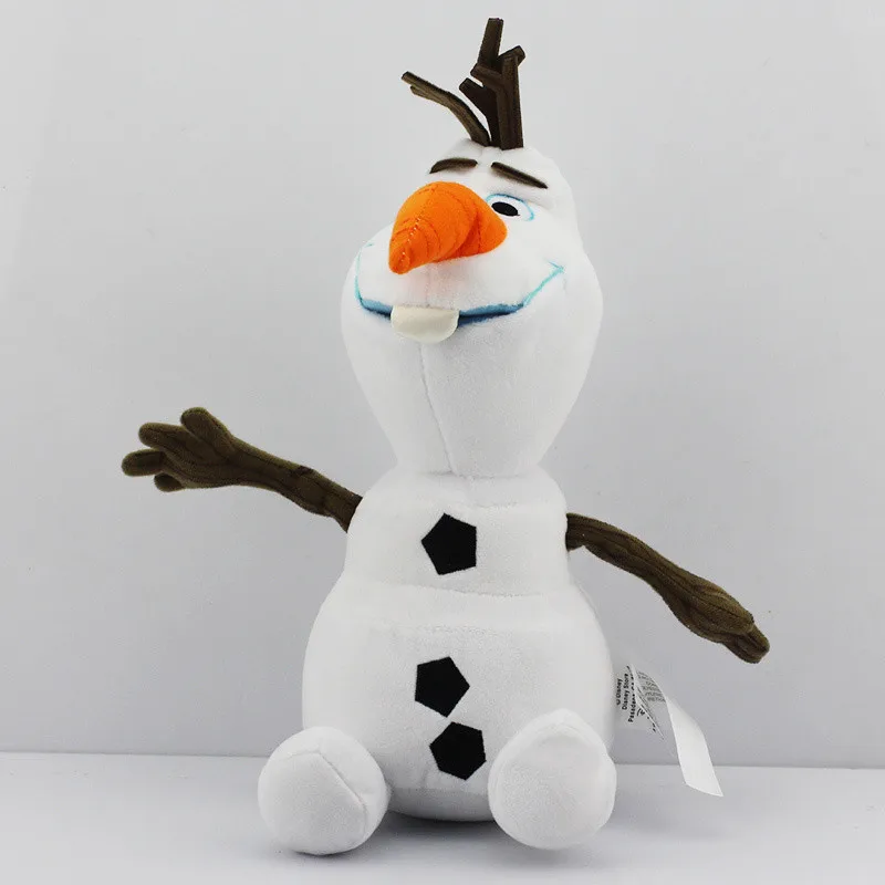 Kawaii 23/30cm OLAF Plush peluche olaf Doll Elsa Anna Snowman sven reindeer  brinquedos plush dolls toys for kids christmas gift