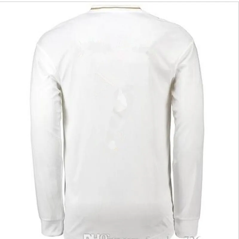 19 20 Long sleeve jersey Real Madrides Soccer Jersey 19 20 Luka Jovic MODRIC Hazard 3rd ISCO ASENSIO Adult Football Shirts - Цвет: shirt