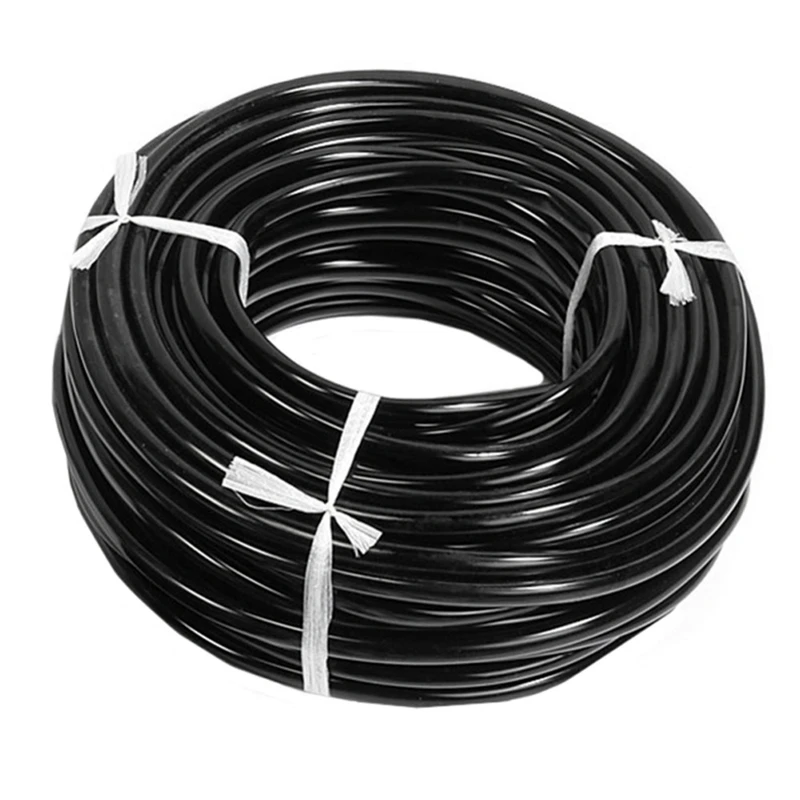 20m 4/7mm Hose Garden Water Micro-Irrigation Pipe With 20 Pcs Tee Connectors Gardening Lawn Agriculture Sprinking Drip Tube
