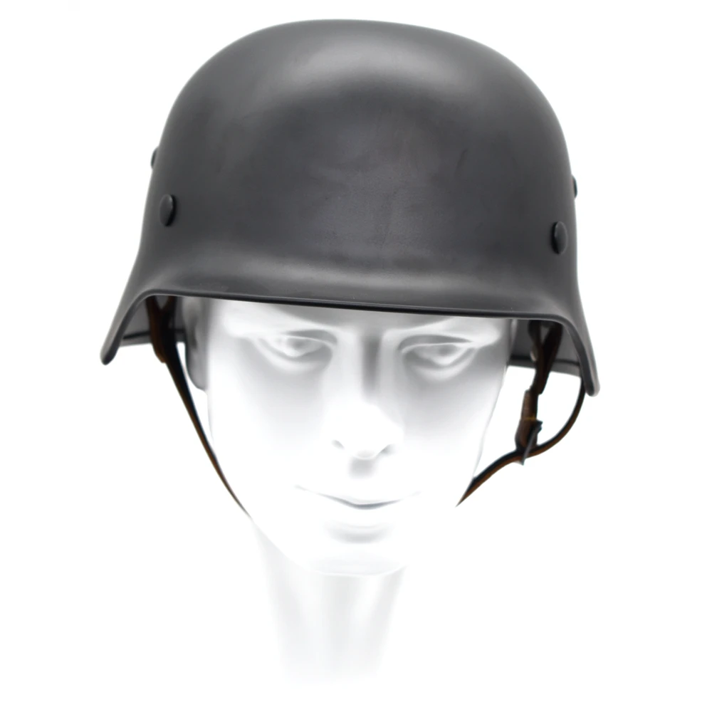 WW2 Német Elit M35 Acél helmes Cézium Kisfokú Svájci Légierő Acél helmes hadi Tréning kültéri Mechanikai munka safey helmets