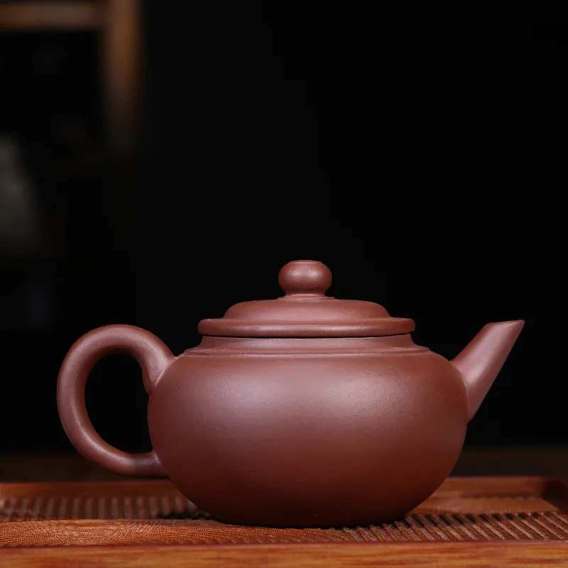 Lettering Yixing Clay Teapot Manufacturers Wholesale Consignment Handmade Teapot Sets Customizable Gift Manufacturers Direct Sel