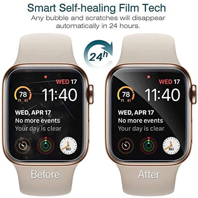 Universal Apple Watch Screen Protector Film - High-Definition Protective Shield