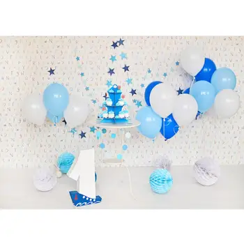 

Vinyl Custom Children Baby Photography Backdrops Prop Happy Birthday theme Photo Studio Background NY-29901
