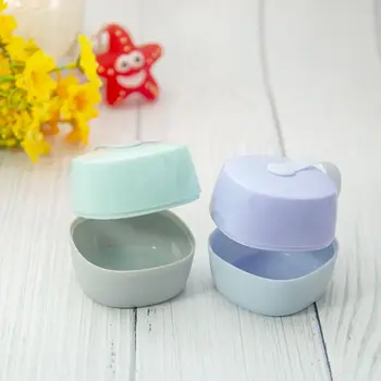 

1pc Plastic Baby Pacifier Container Box Infant Kids Travel Nipple Storage Case Cover Holder Portable Cradle Cradle Pacifier Box