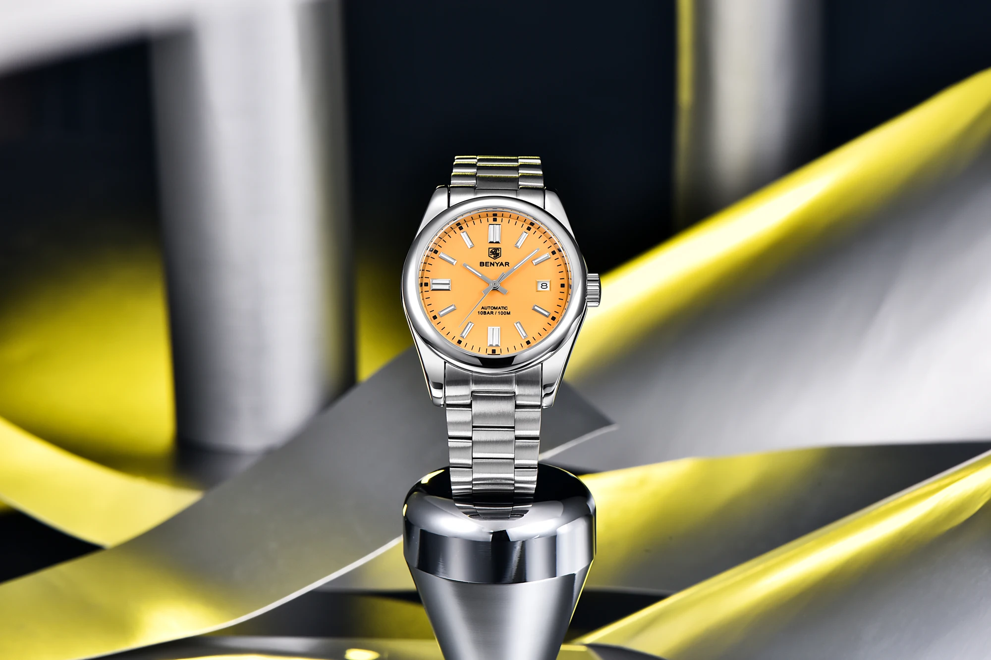 2021 39MM herren Uhren Mechancial Uhr Männer Luxus Automatische uhr für männer Edelstahl Wasserdichte Uhr Mann_voghion.com