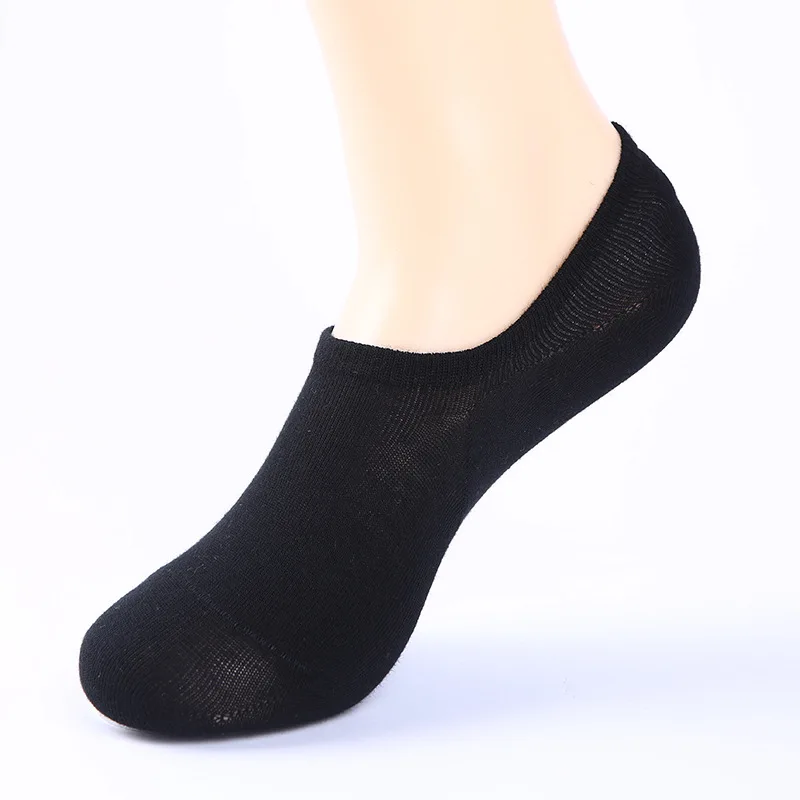10 Pair / Lot Men's Sock Slippers Cotton Sports Non-slip Invisible No Show Boat Socks Male Mesh Breathable Low Ship Ankle Sock