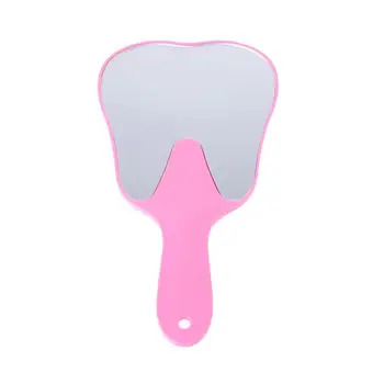 

1 PCS Cute Handle Dental Mirror Tool Unbreakable Patient Hand Mirror