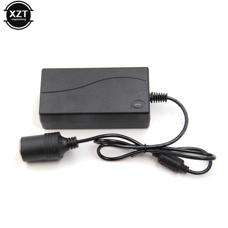 차량용 인버터 AC 100V 220V to DC 12V 담배 라이터 컨버터 전원 어댑터, 전압 변압기 소켓, EU 미국 플러그