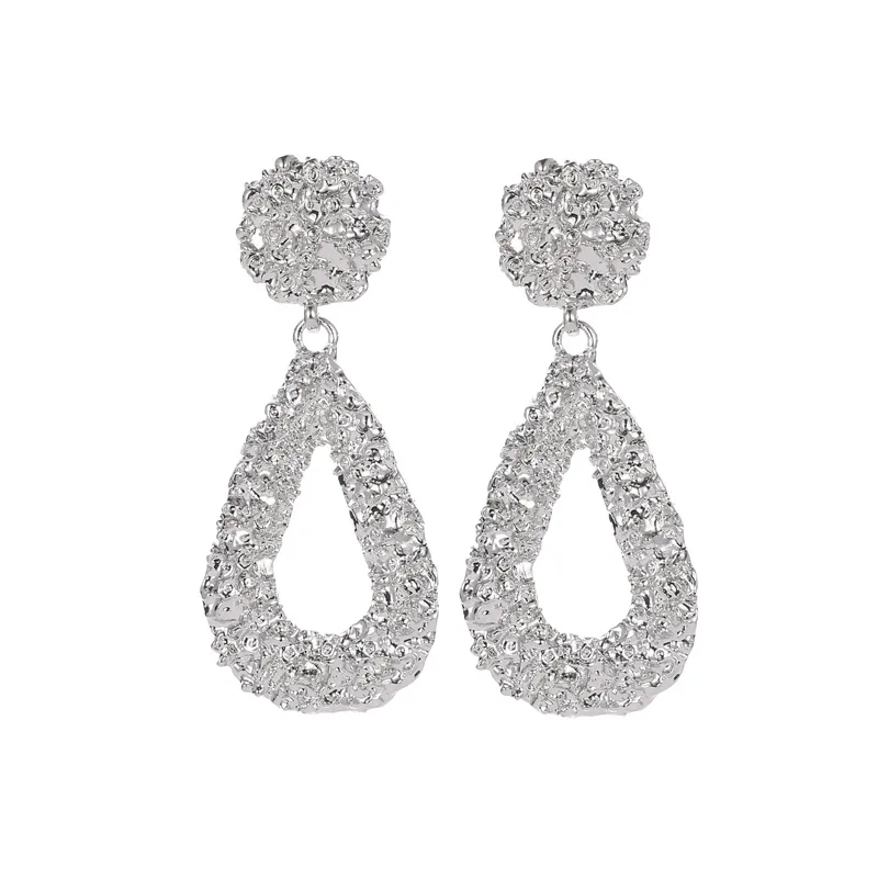 Silver Новейшая мода серьги-клипсы для женщин Европейский дизайн без отверстия серьги подарок для друзей серьги клип - Окраска металла: Silver