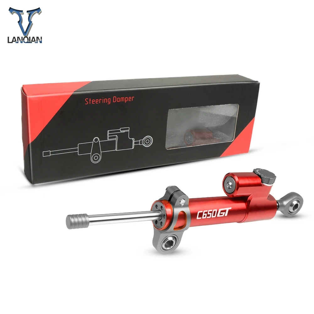 Universal Motorcycle Accessories Stabilizer Damper Steering Mounting For BMW C650GT 2011 2012 2013 2014 2015 2016 2017