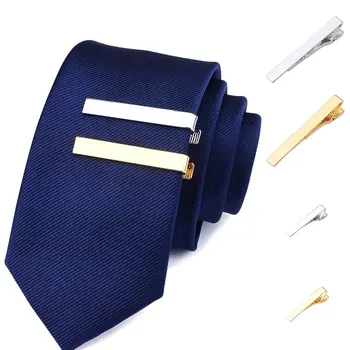 

Copper Casual Tie Pin Clips Exquisite Tie Clip Metal Casual Tie Clips Simple Wedding Fashion Jewelry Cufflinks Necktie Tie Pin