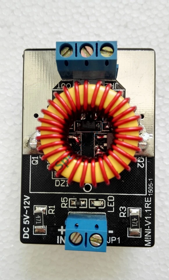 La Mini Versione Di Zvs Ha Finito Il Rubinetto Riscaldante A Induzione Jacob Tesla Ladder Drive