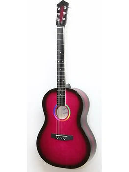

M-213-rd acoustic guitar, red, AMISTAR